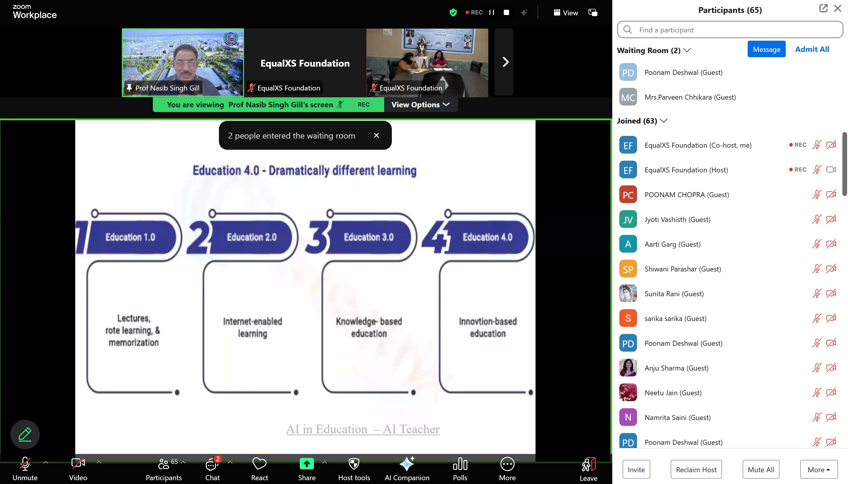 From Learning to Earning: EqualXS Foundation hosts International Seminar on AI, Digital Empowerment and Dignified Earning Pathways - photo 3